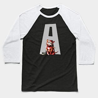 Iron Kitty Baseball T-Shirt